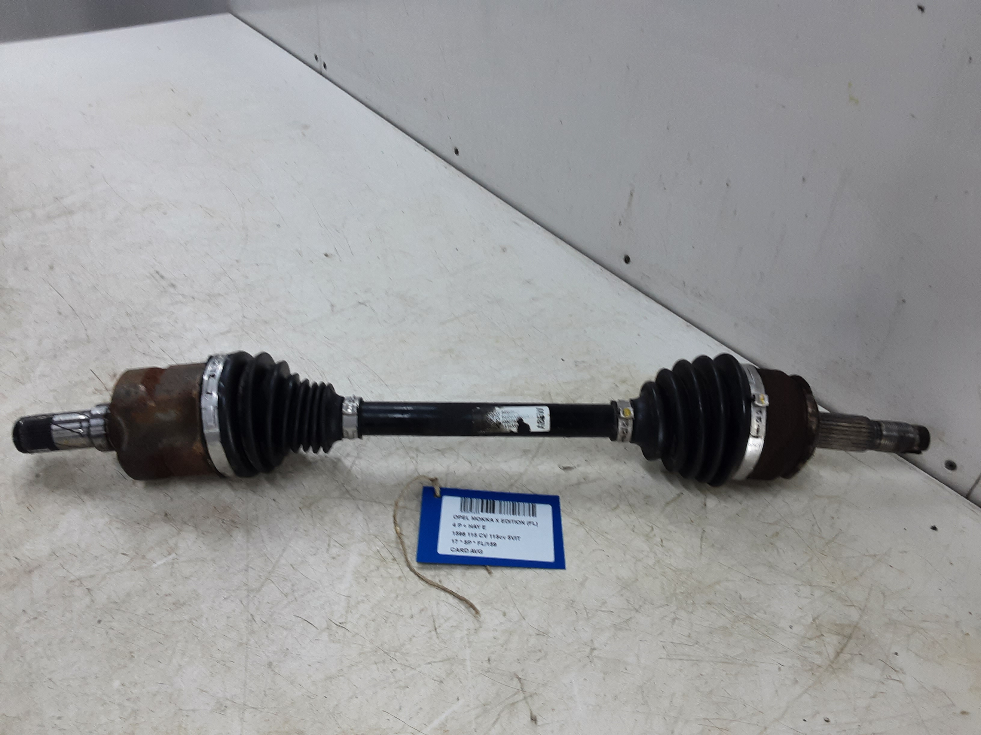 AANDRIJFAS VOOR LINKS Opel MOKKA X 10/16 - 21