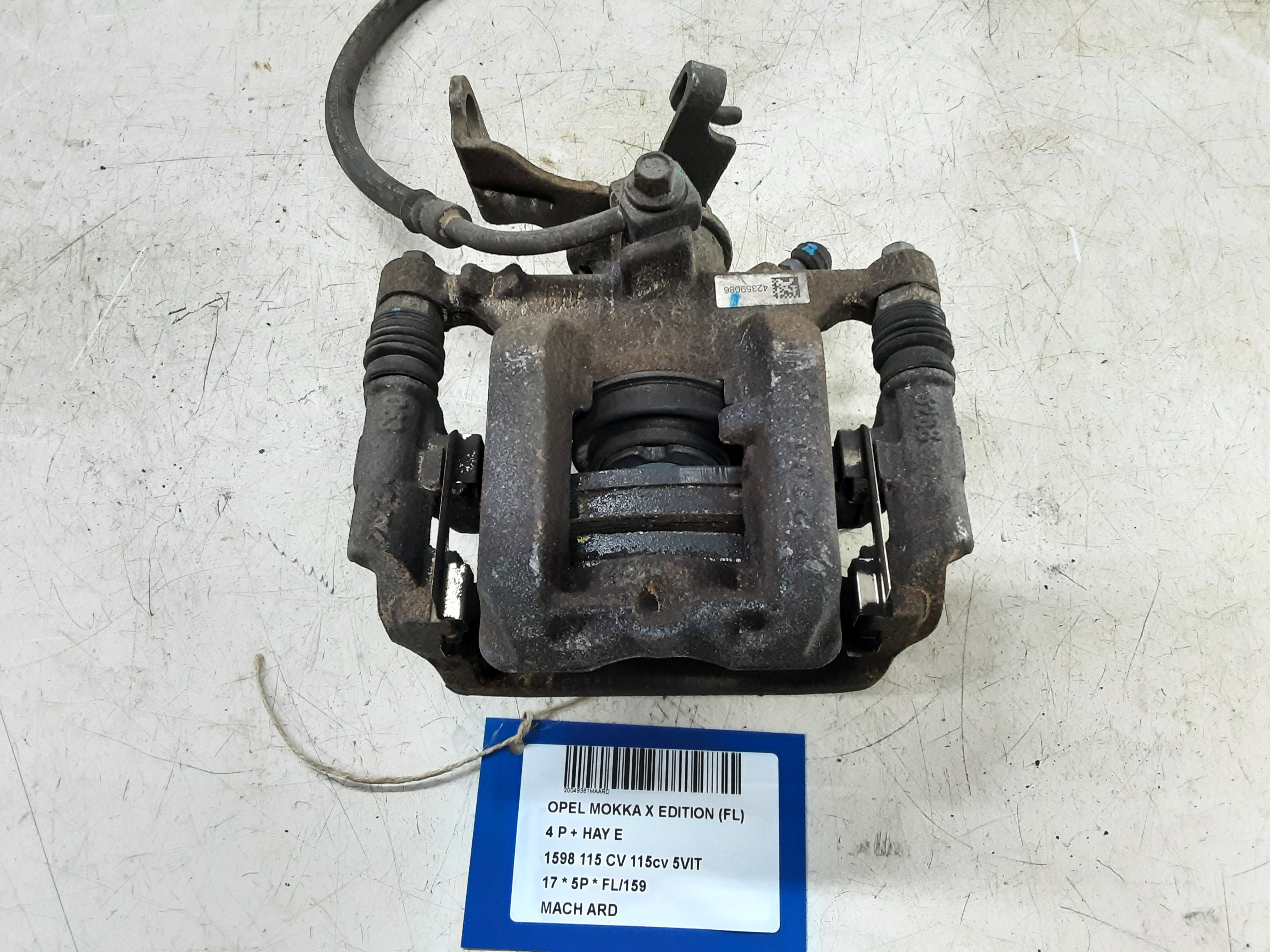 REMKLAUW ACHTER RECHTS Opel MOKKA X 10/16 - 21