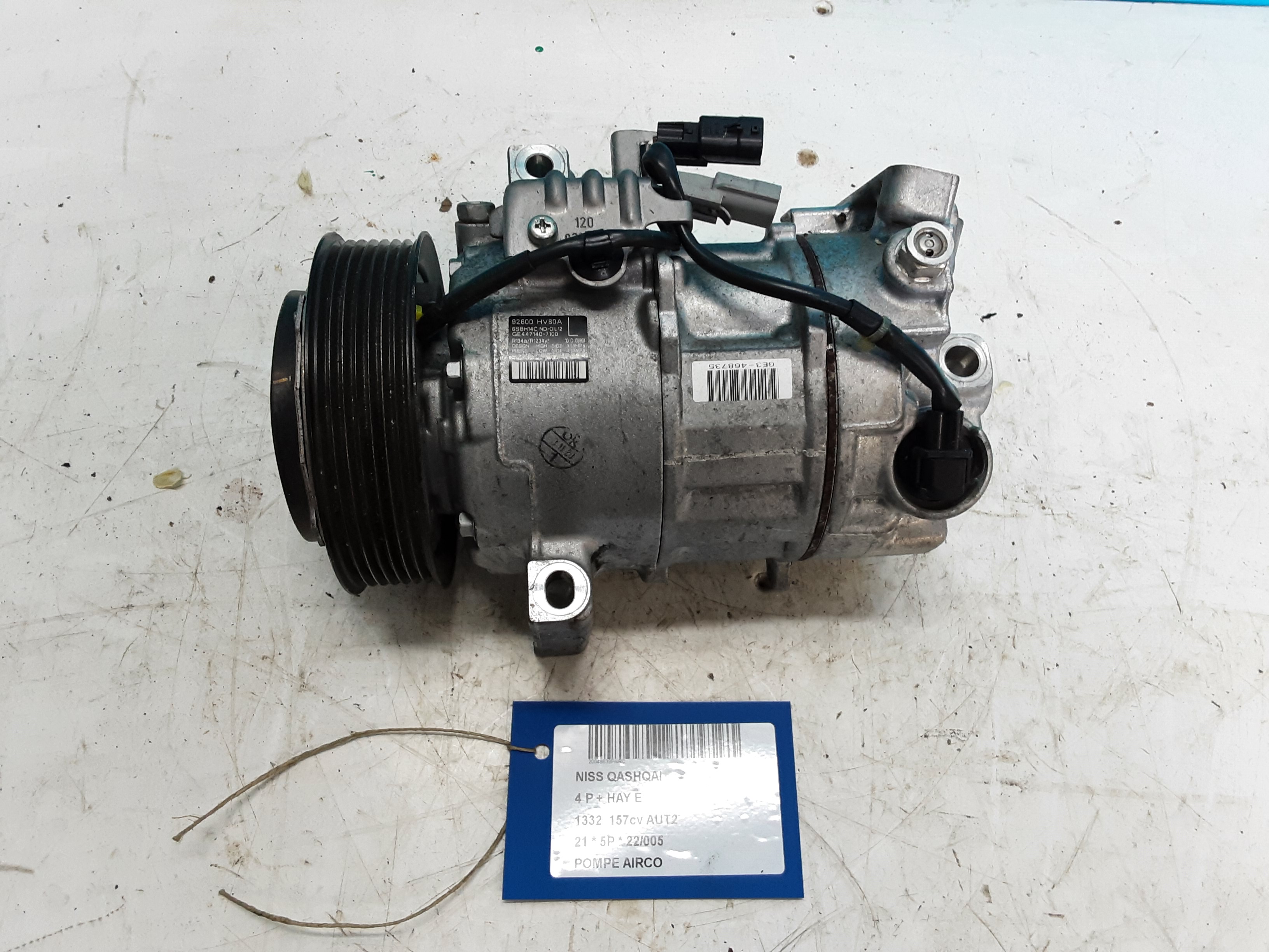 POMPE D&#039;AIRCO Nissan QASHQAI 7/17 -  21 J11