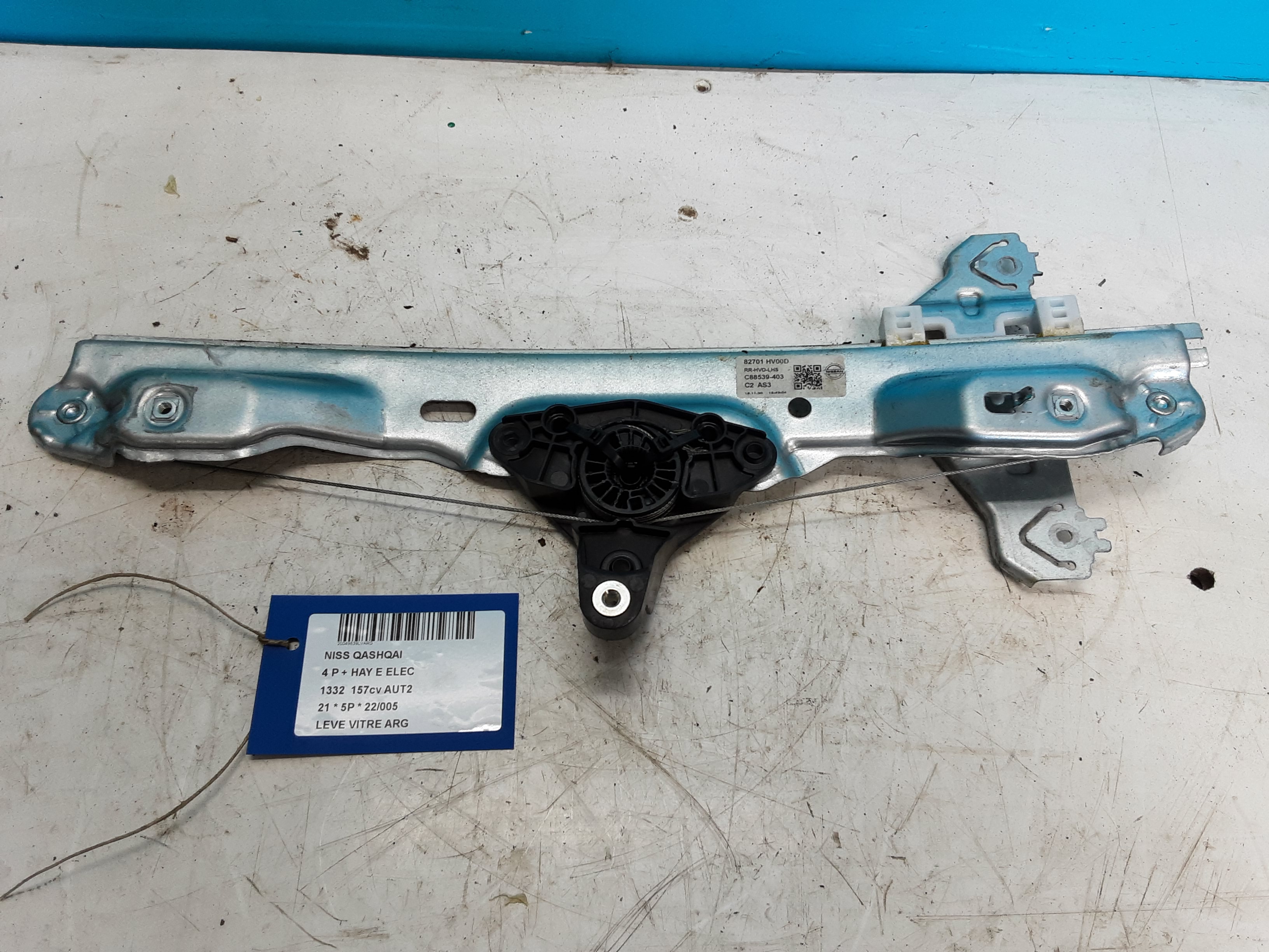 LEVE-VITRE DE PORTE ARRIERE GAUCHE Nissan QASHQAI 7/17 -  21 J11