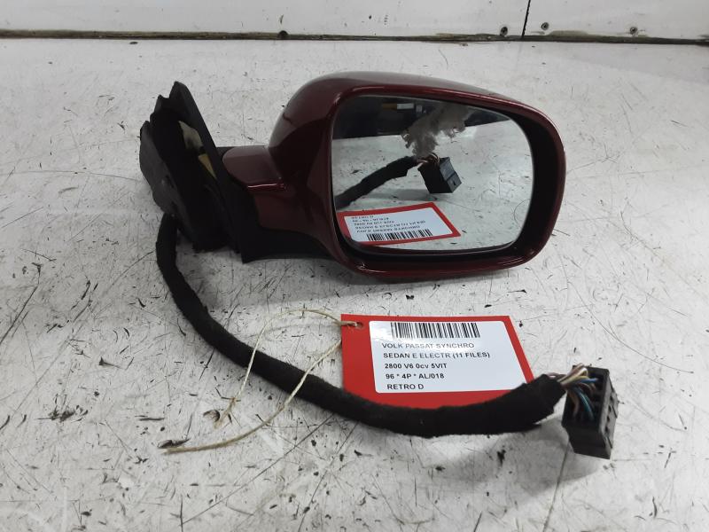 BUITENSPIEGEL RECHTS Vw PASSAT 10/93 > 10/96