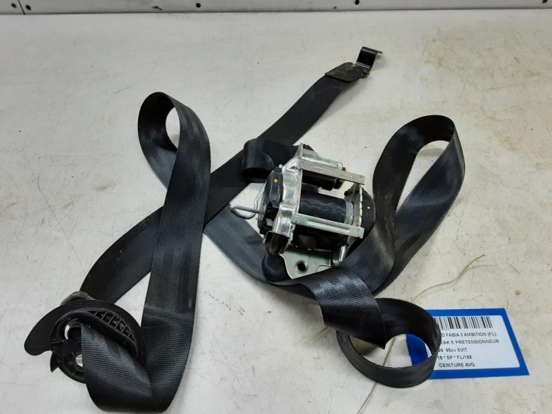 FRONT SEATBELT LEFT Skoda FABIA (NJ) MK3 10/14 -9/18