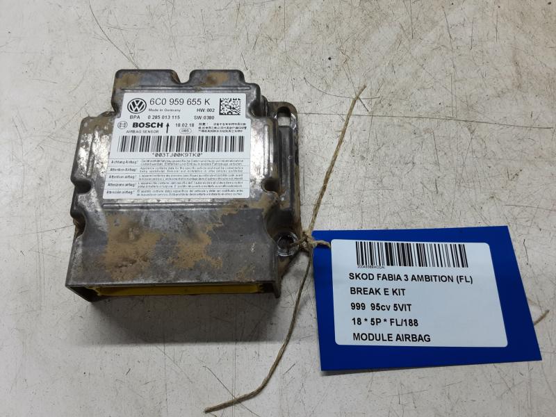 AIRBAG MODULE Skoda FABIA (NJ) MK3 10/14 -9/18