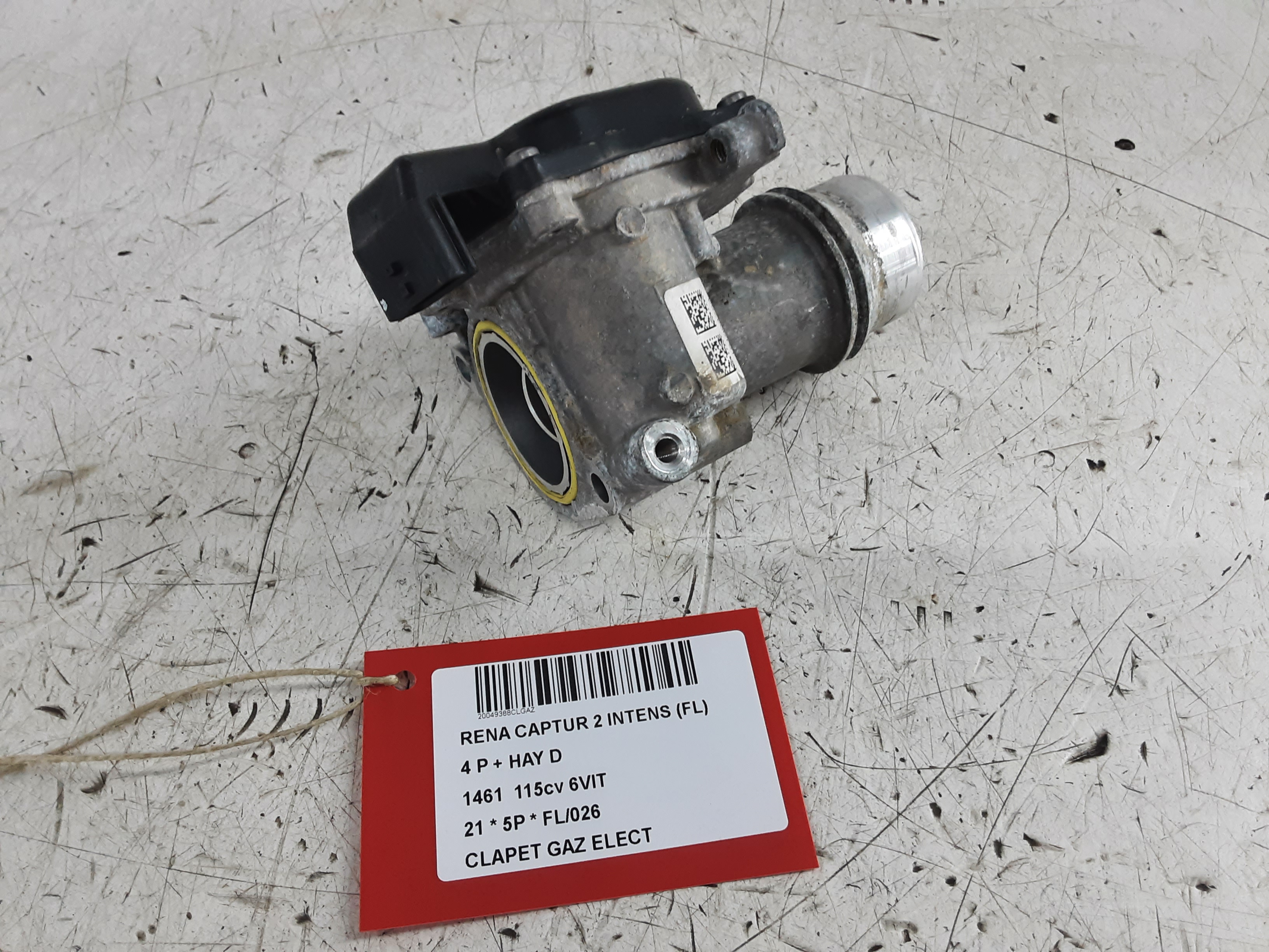 GASKLEP ELEKTRISCH Renault CAPTUR (2) 01/20+