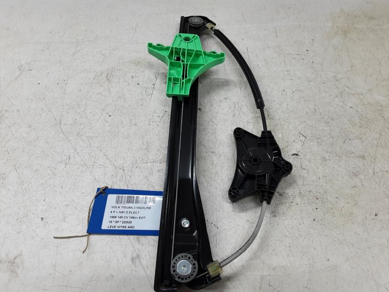 REAR RIGHT WINDOW DOOR MECHANISM Vw TIGUAN (3) 02/16- 10/20
