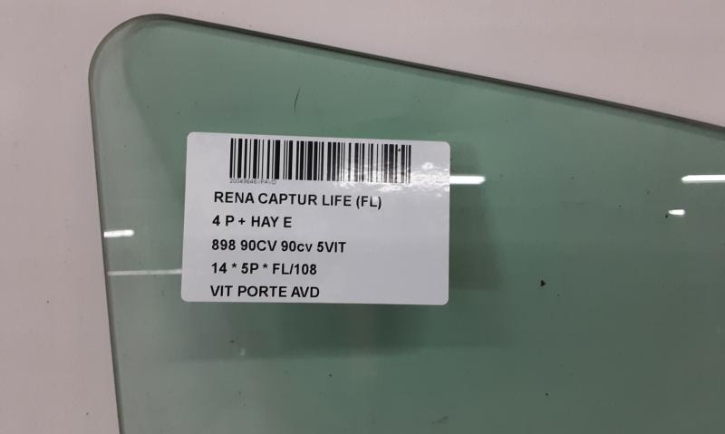 RIGHT FRONT DOOR WINDOW Renault CAPTUR (1) 05/13 - 5/17
