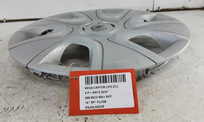 WHEEL COVER Renault CAPTUR (1) 05/13 - 5/17