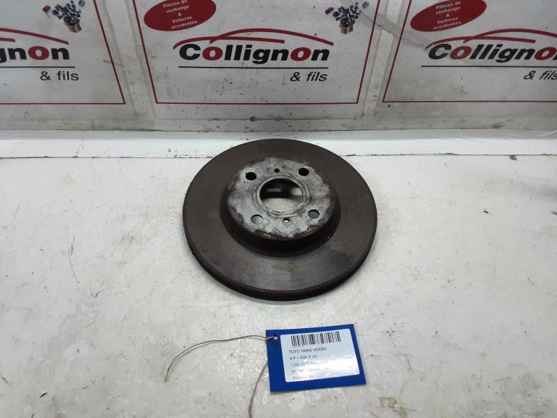 REMSCHIJF VOOR Toyota YARIS VERSO 00 - 05