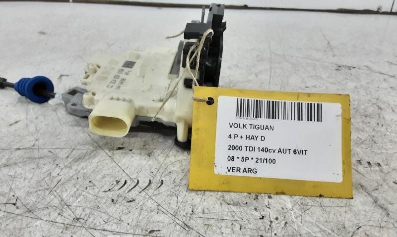 VERGRENDELING ACHTER LINKS Vw TIGUAN (1) 10/07 - 06/11