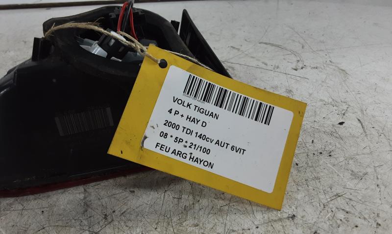 LICHT ACHTERKLEP LINKS Vw TIGUAN (1) 10/07 - 06/11