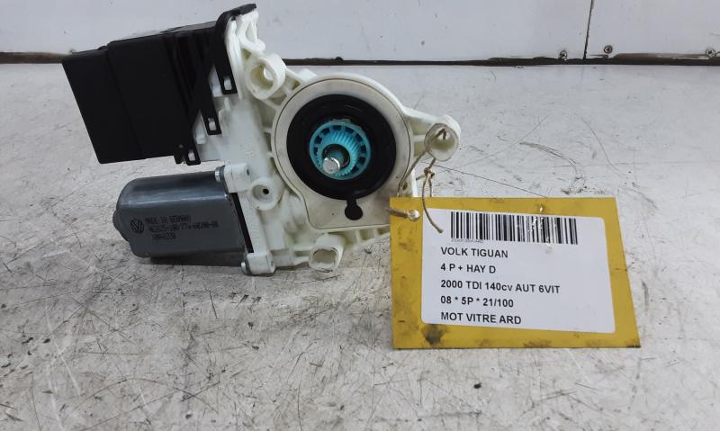 MOTOR RUITMECHANISME ACHTER RECHTS Vw TIGUAN (1) 10/07 - 06/11
