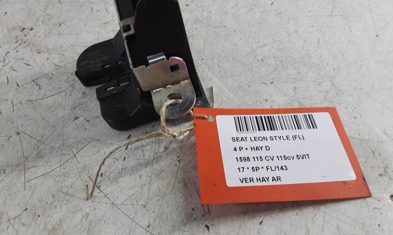 CENTRALE VERGRENDELING ACHTERKLEP Seat LEON (3) (5F) FaceLift 1/17 - 5/20