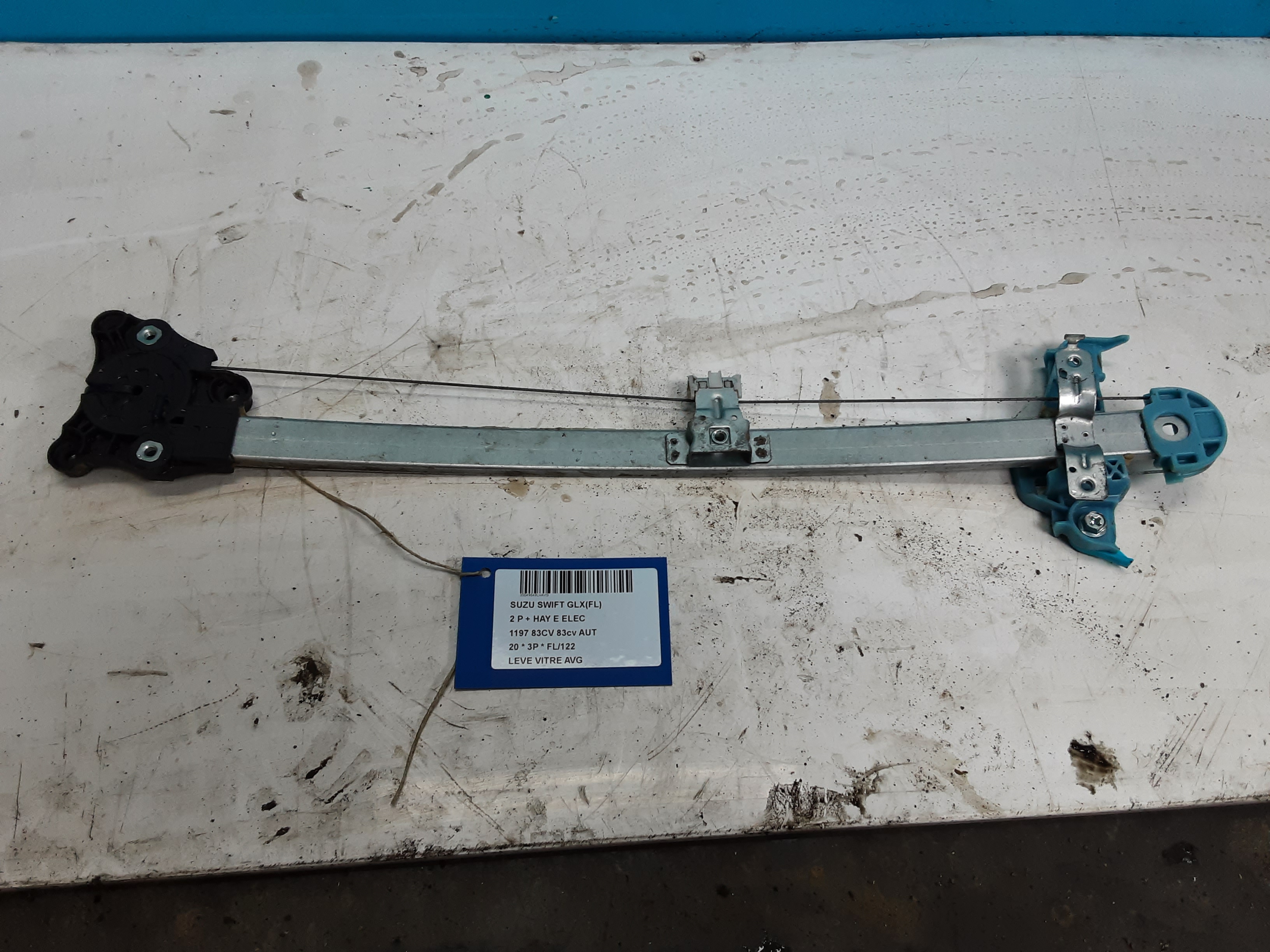 RUITMECHANISME VOOR LINKS Suzuki SWIFT 4/17+