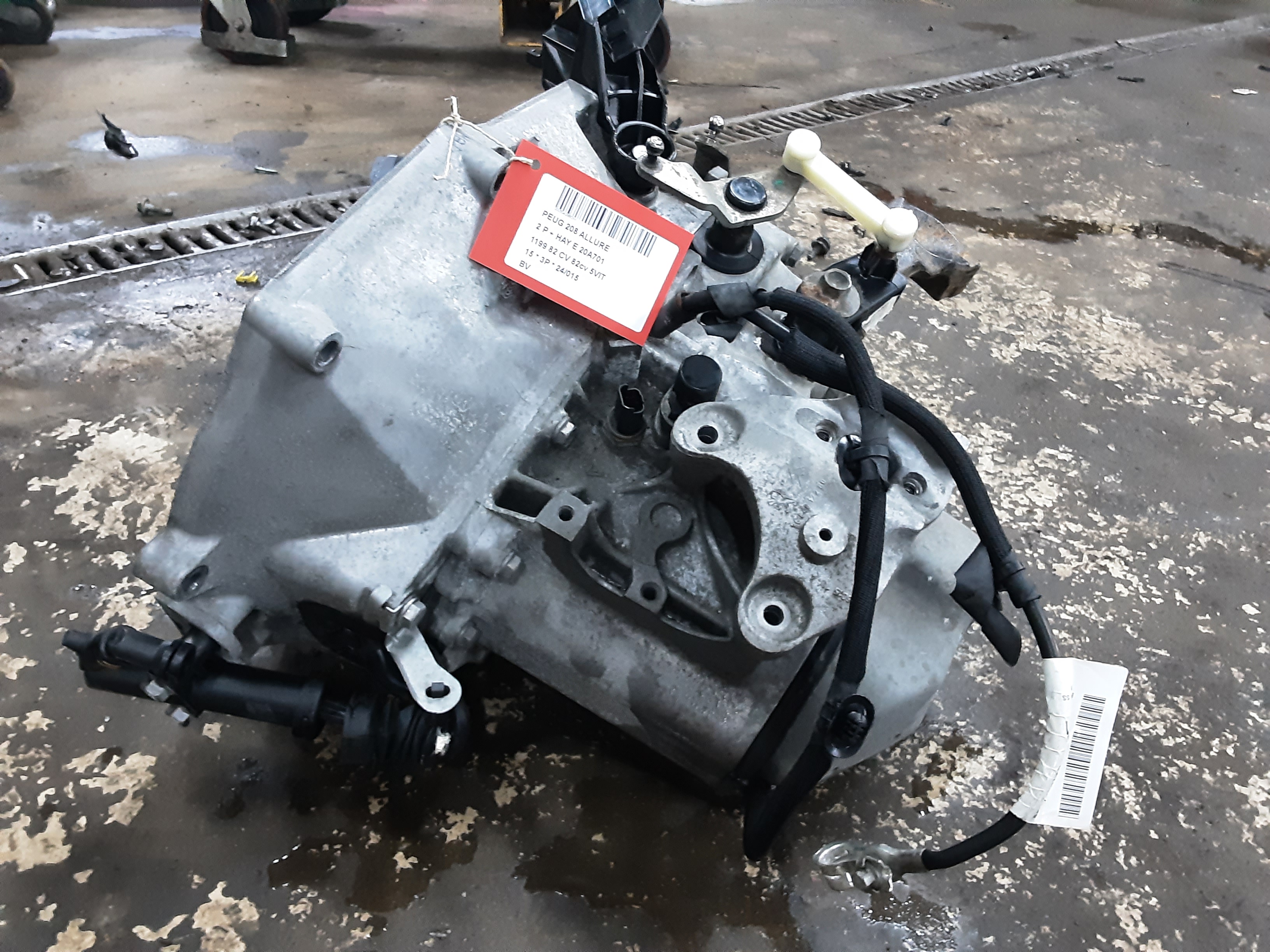 VERSNELLINGSBAK Peugeot 208 8/15 - 20